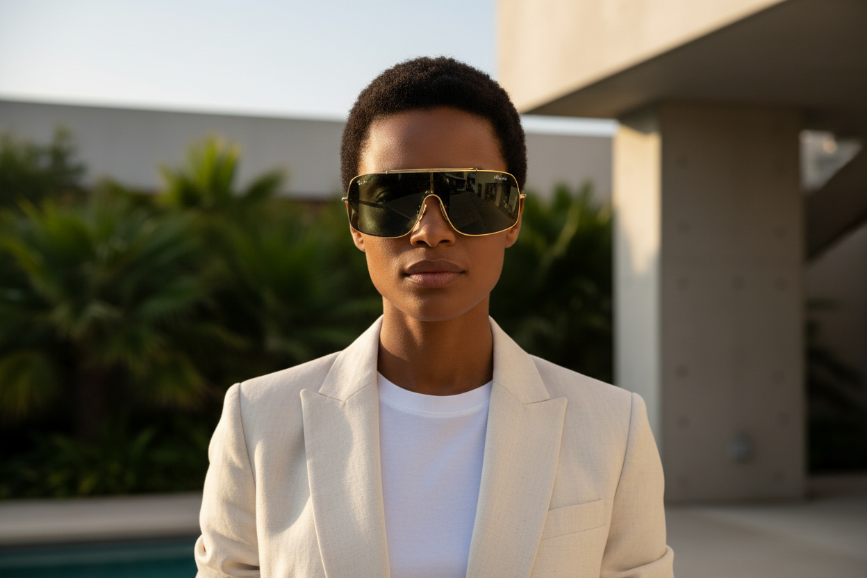 Front view Ray-Ban WINGS III (RB3897 - 001/71)