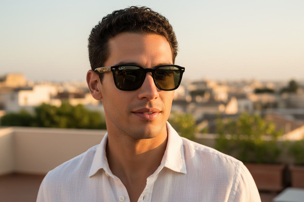 Front view Ray-Ban RB4392D (601/9A)