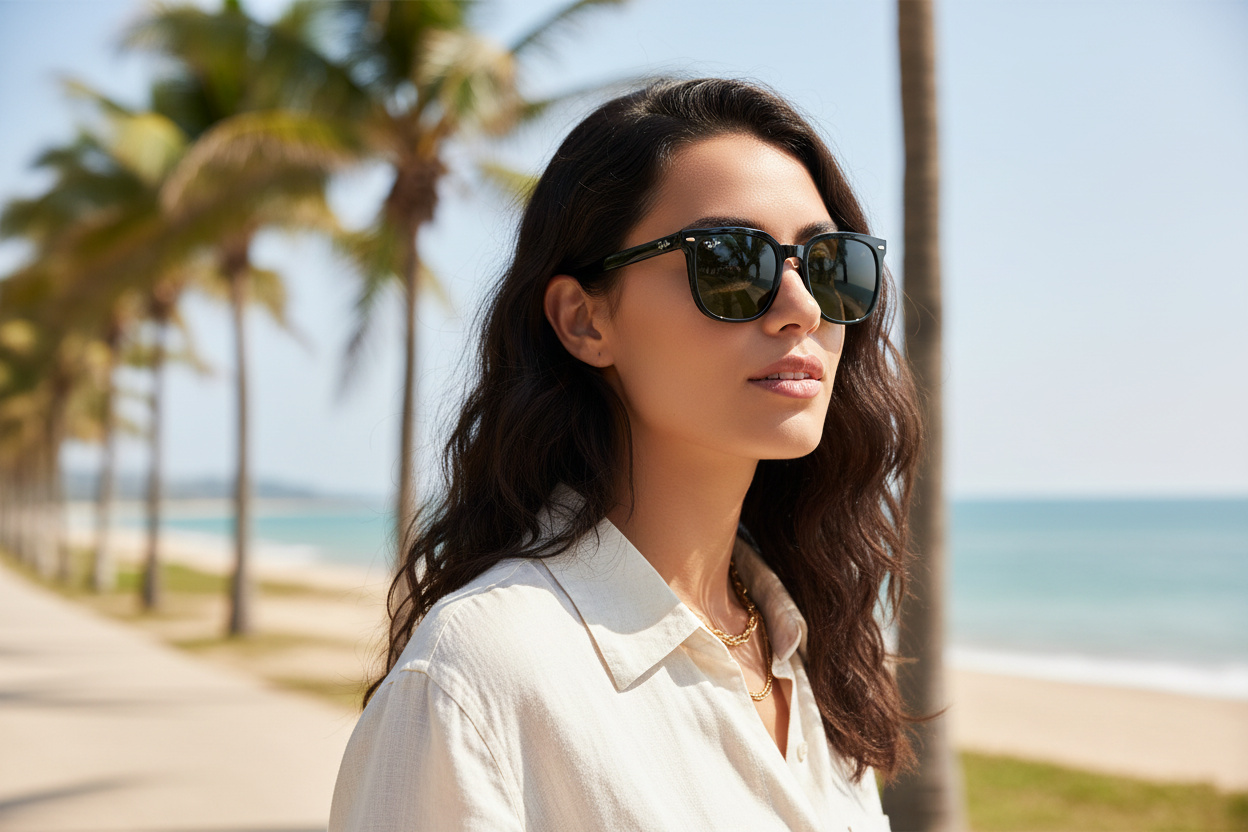 Front view Ray-Ban RB4401D (601/71)