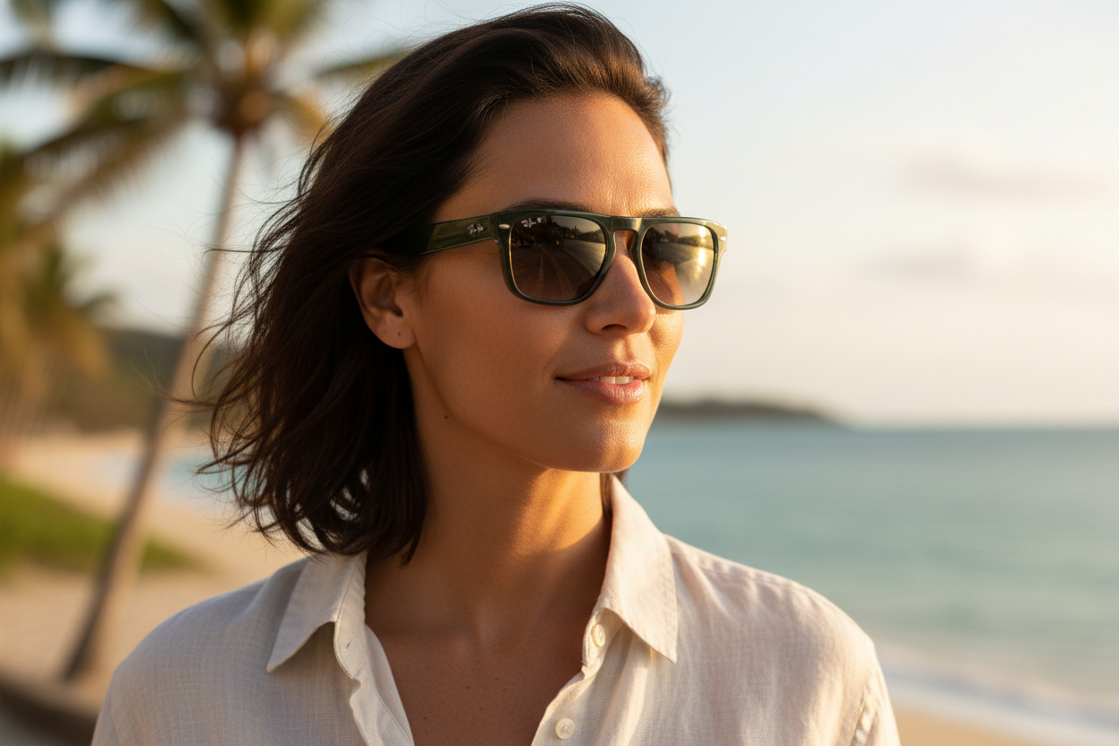 Front view Ray-Ban RB4407 (6732T5)