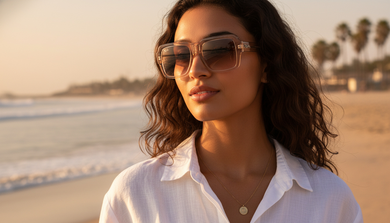 Front view Ray-Ban MAGELLAN (RB4408 - 67278Z)