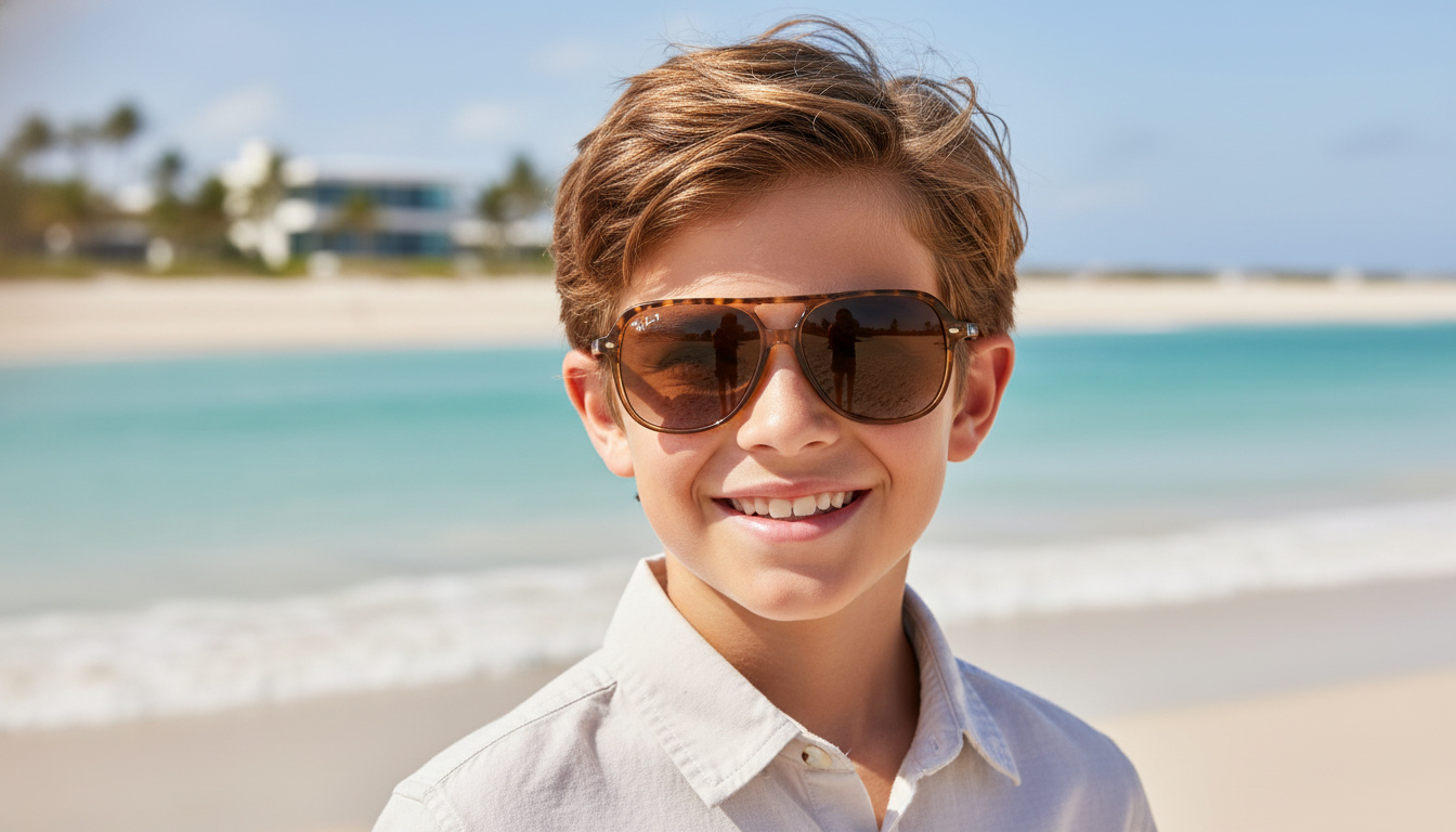 Front view Ray-Ban Kids JUNIOR BILL (RJ9096S - 7152T5)