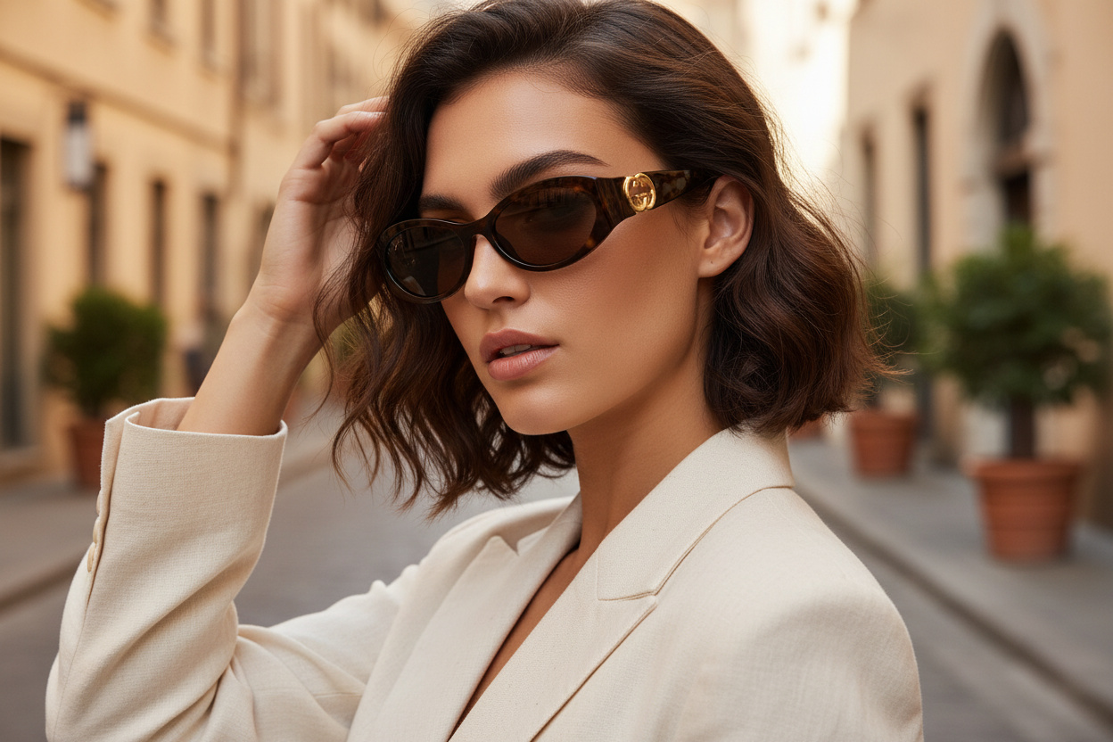 Front view Gucci GG1660S (002)