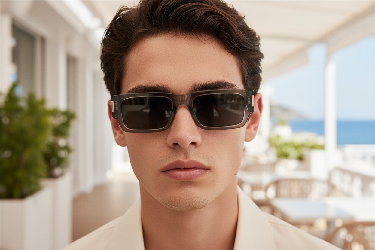 Front view Saint Laurent SL 660 (003)
