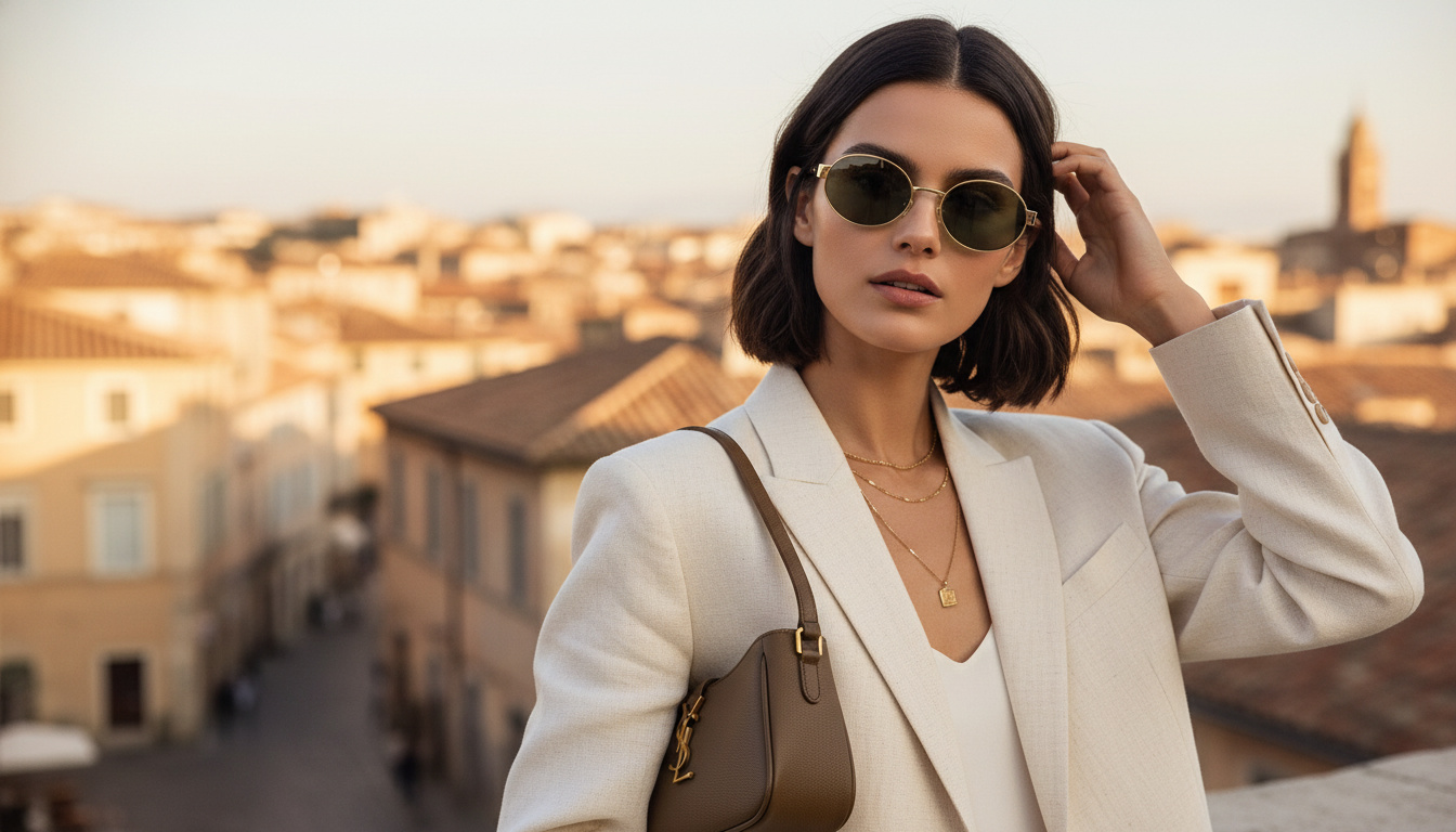 Front view Saint Laurent SL 692 (003)