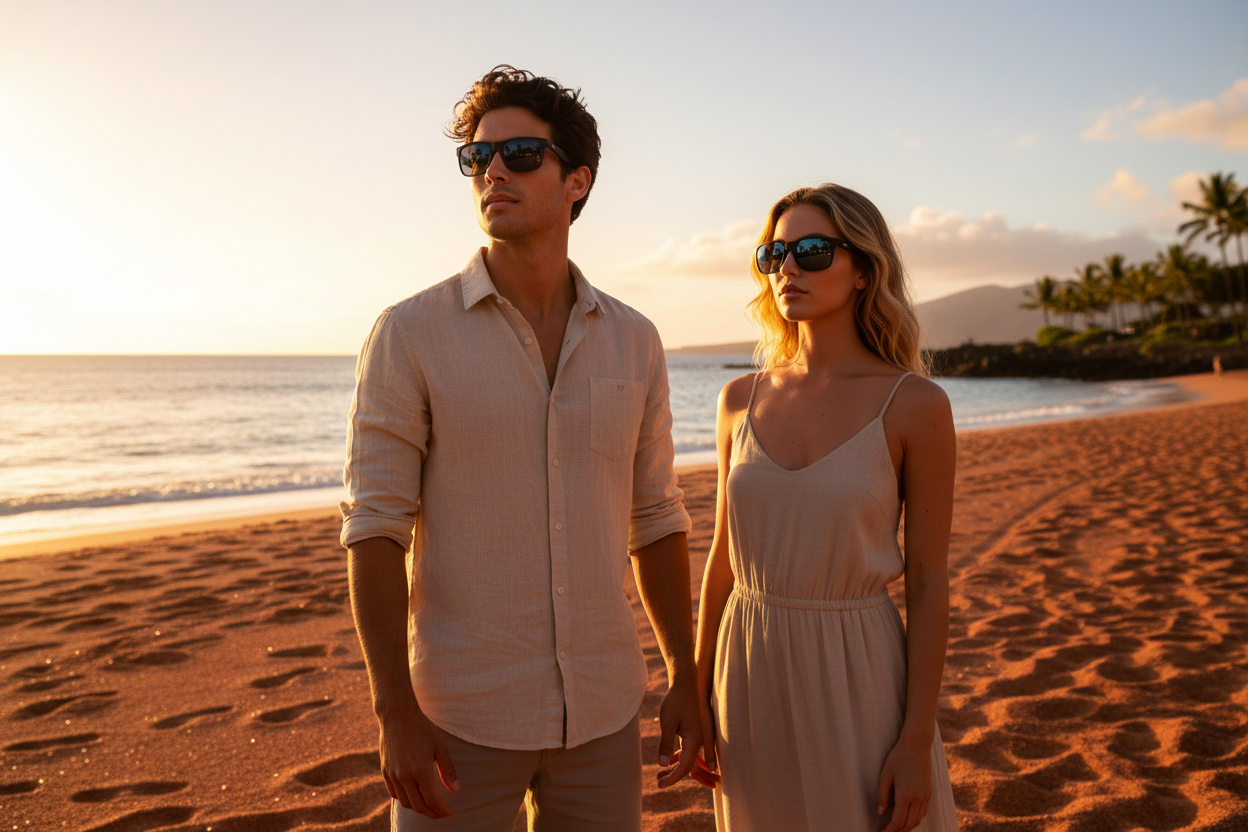 Front view Maui Jim Red Sands (432N-2M)