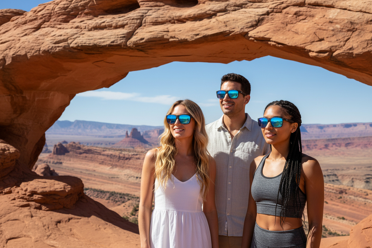 Front view Maui Jim Red Sands (B432N-2M)