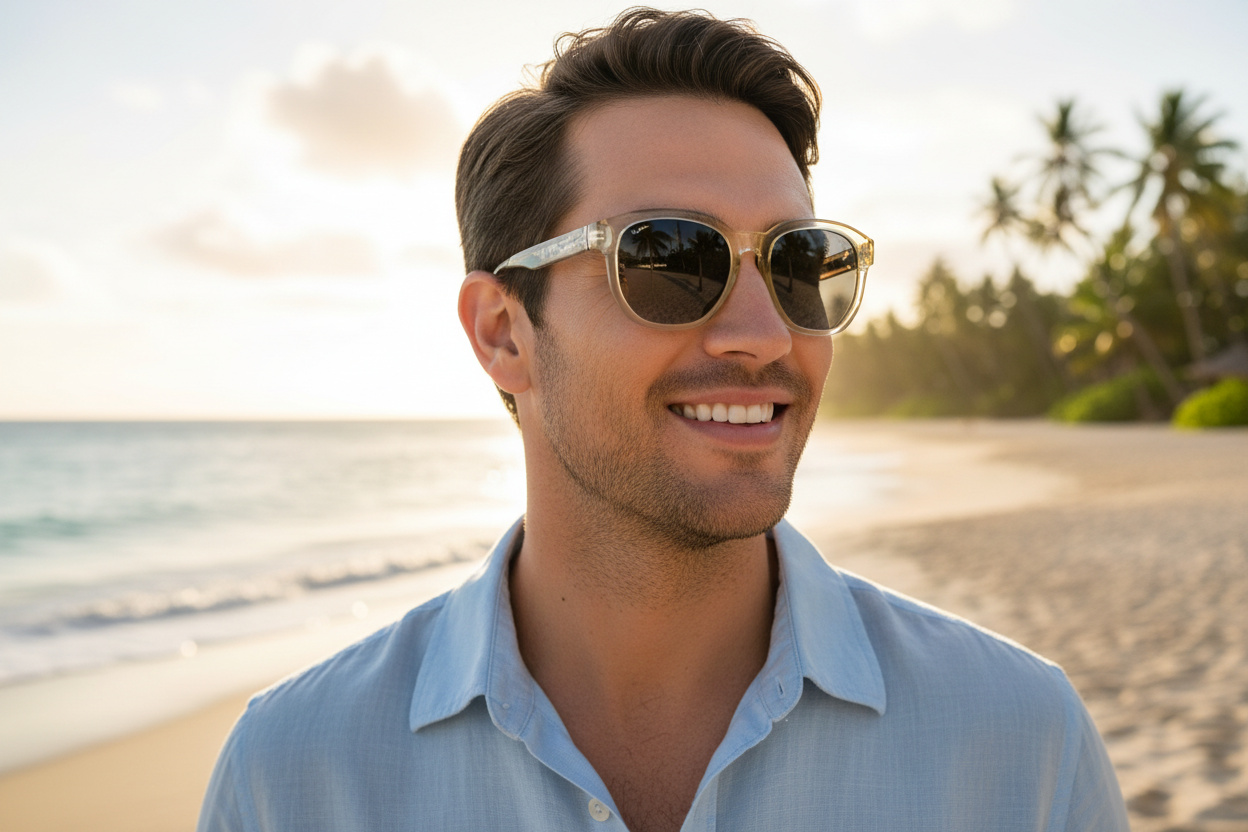 Front view Maui Jim Akahai AF (GS646-21)