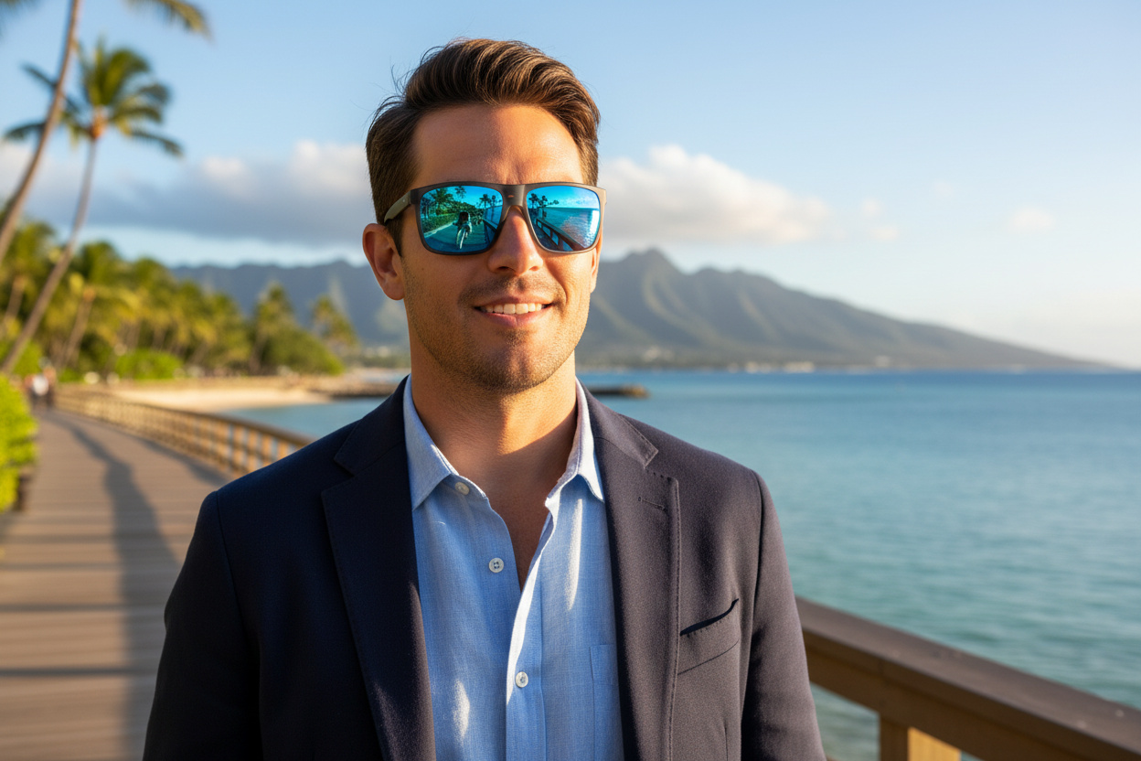Front view Maui Jim Honokalani (B455-14)