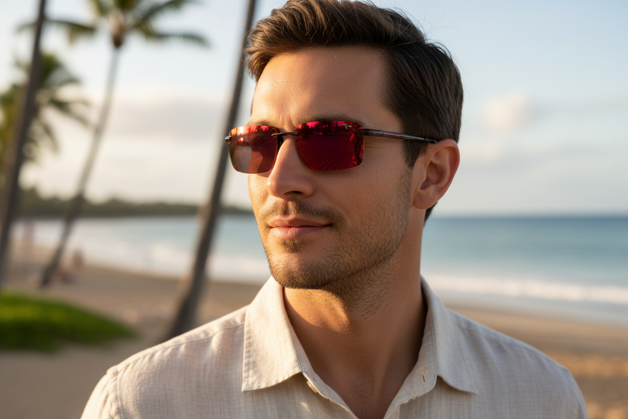 Front view Maui Jim Laulima (RM626-10)