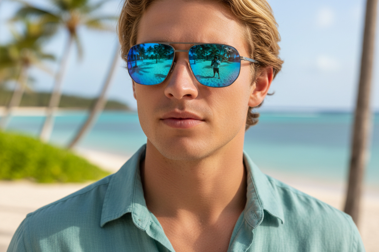 Front view Maui Jim Sharks Cove (B605-03)