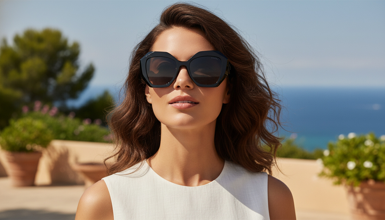 Front view Prada PR 16WS (1AB5S0)