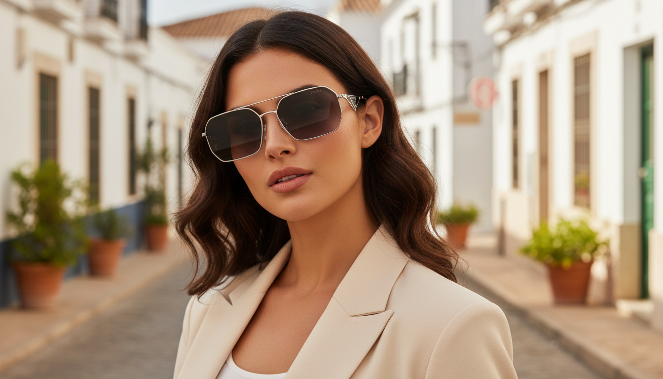 Front view Prada PR A51S (1BC90A)