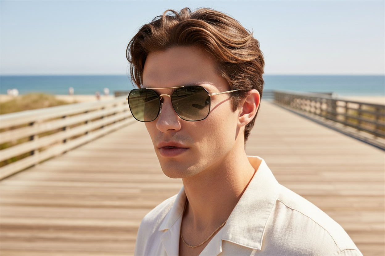 Front view Ray-Ban JIM (RB3694 - 9271GK)
