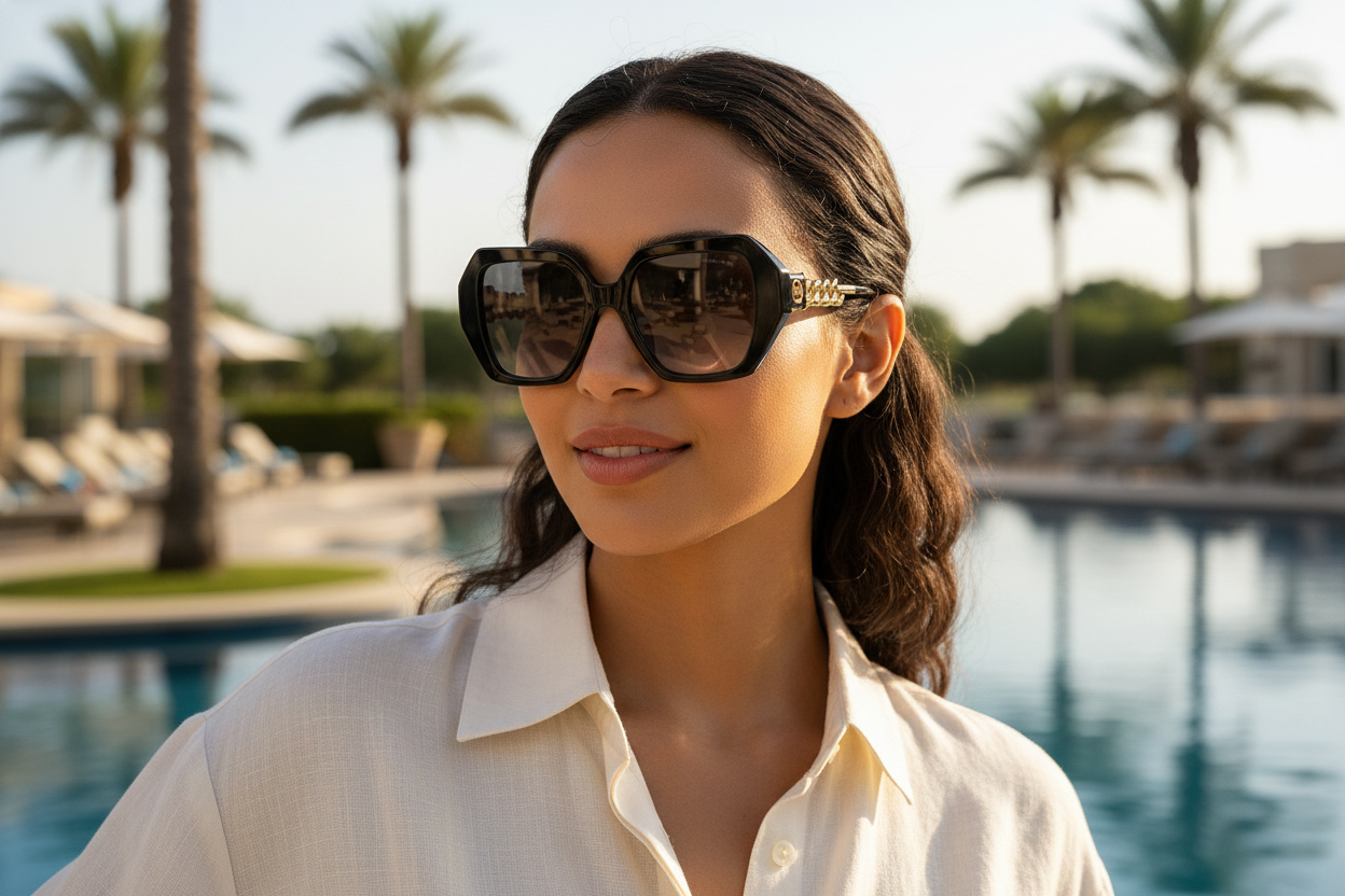 Front view Michael Kors SOUTH BEACH (MK2232U - 30058G)