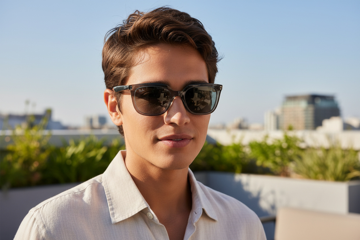 Front view Ray-Ban RB4439D (667587)