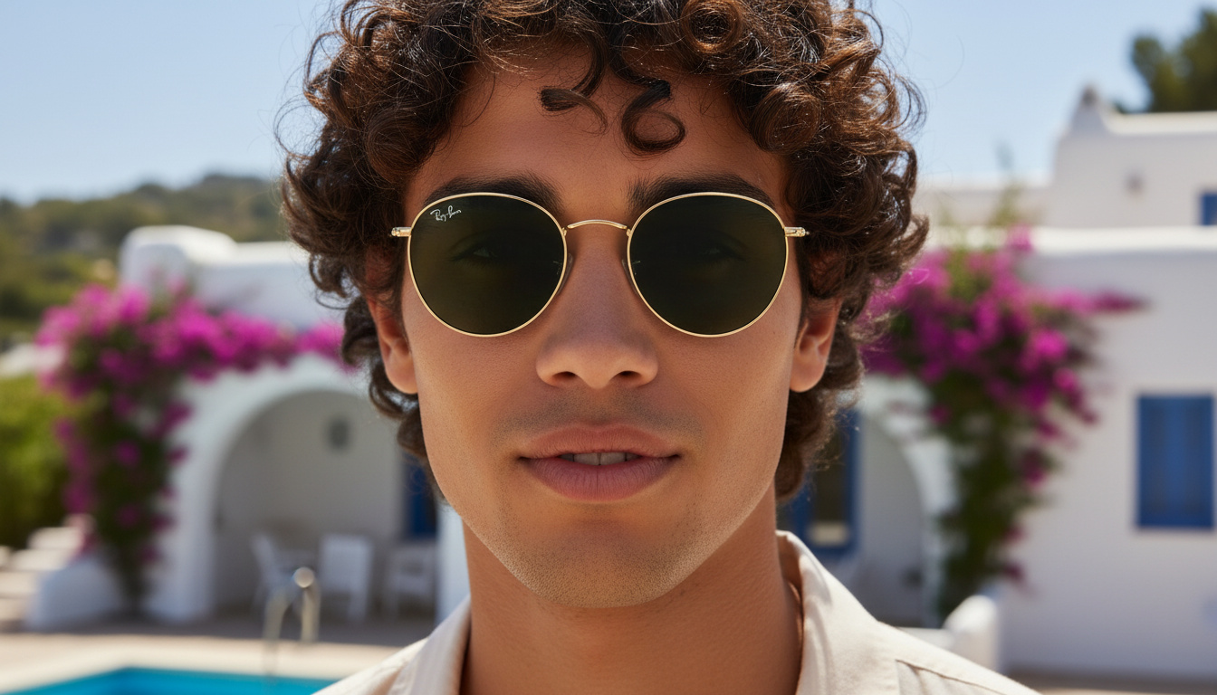 Front view Ray-Ban ROUND REVERSE (RBR0103S - 001/VR)