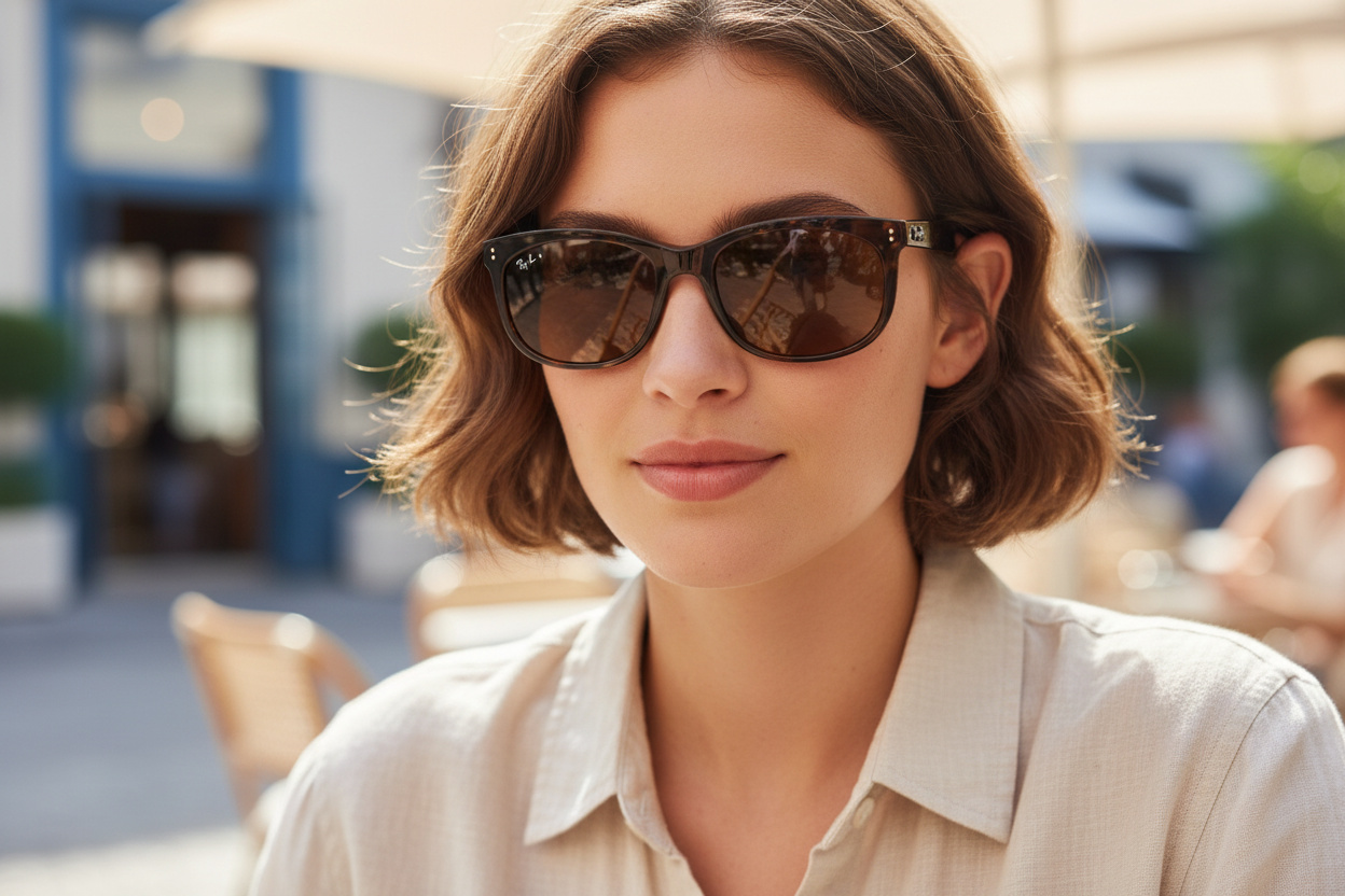 Front view Ray-Ban BALORETTE (RB2389 - 902/57)