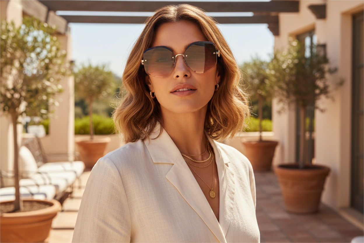 Front view Tory Burch TY6111 (3358G9)