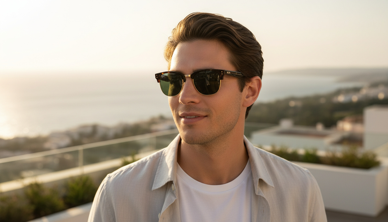 Front view Ray-Ban CLUBMASTER REVERSE (RBR0504S - 1359VR)