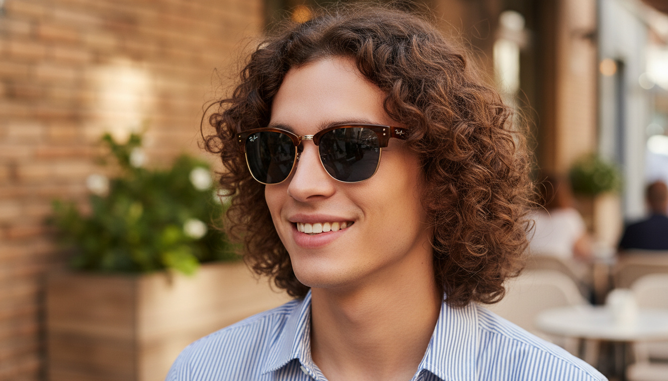 Front view Ray-Ban CLUBMASTER REVERSE (RBR0504S - 13983A)