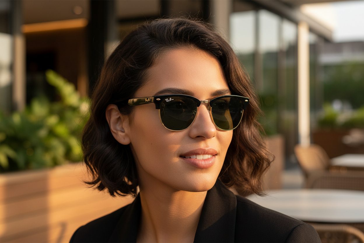 Front view Ray-Ban CLUBMASTER REVERSE (RBR0504S - 6677VR)