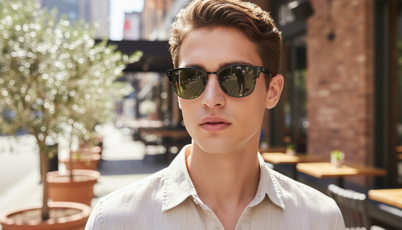 Front view Ray-Ban CLUBMASTER REVERSE (RBR0504S - 67839A)