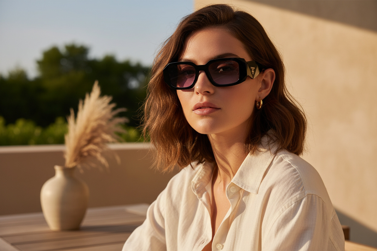 Front view Prada PR 17WS (16K40J)