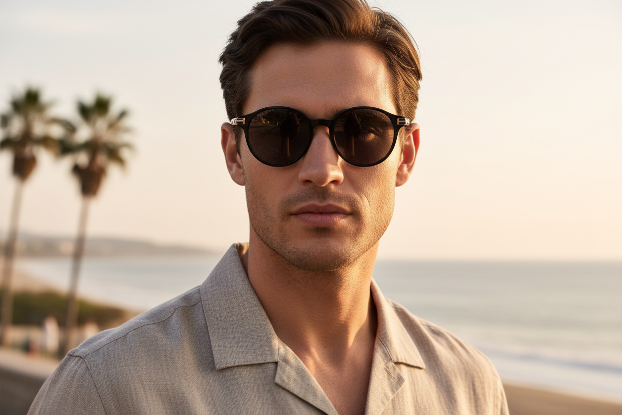 Front view Tom Ford ARAKI (FT1184 - 01A)