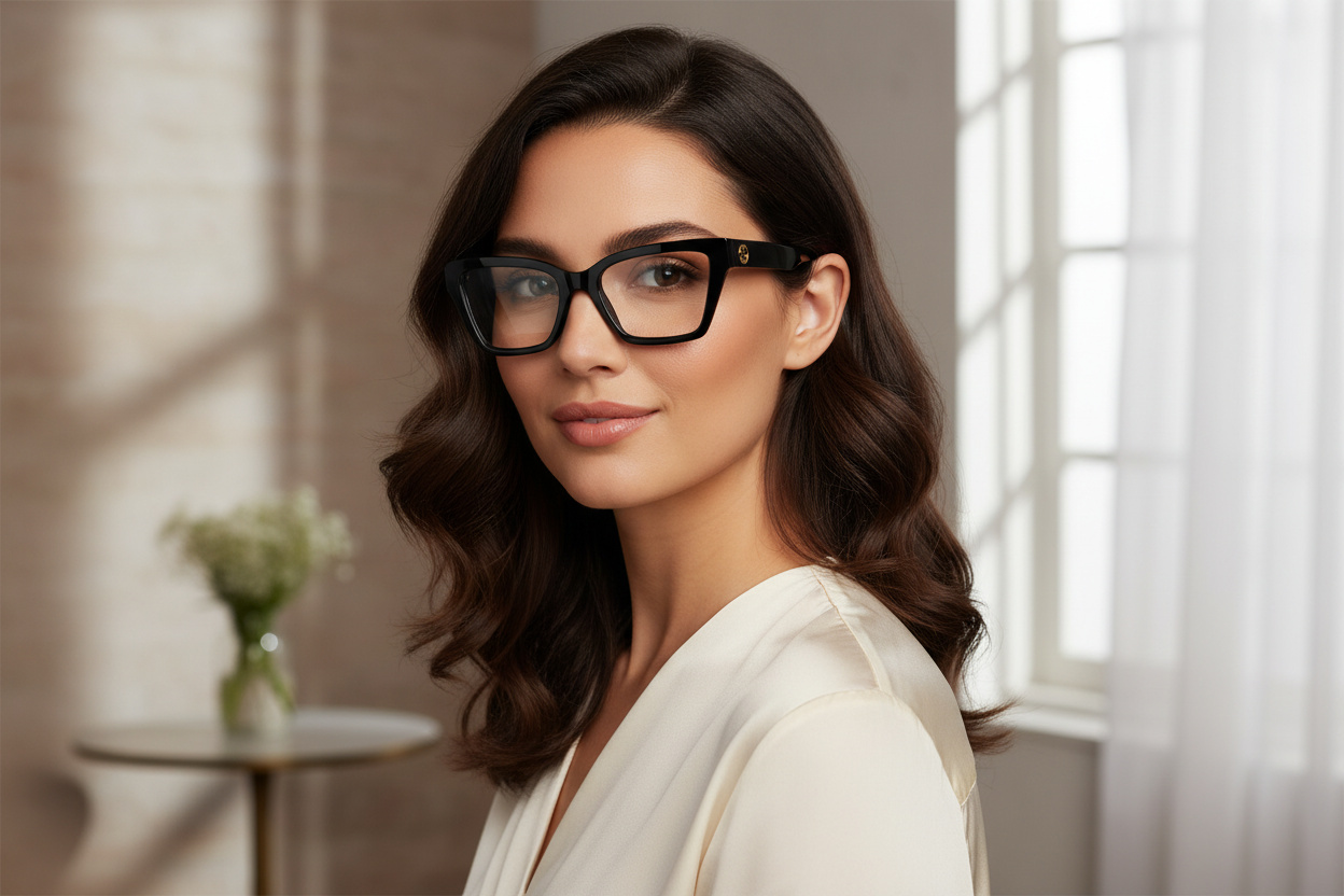 Front view Gucci GG1715O (001)