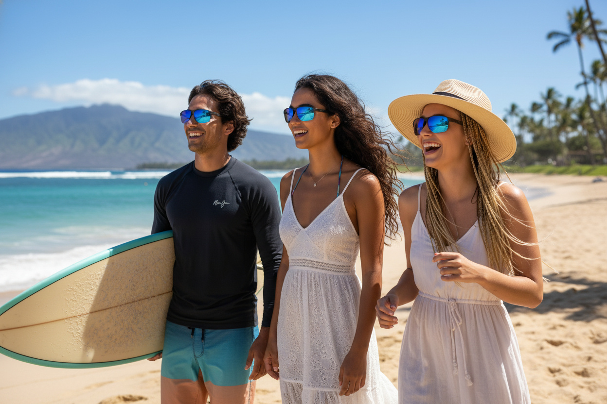 Front view Maui Jim Hookipa (B807-1115)