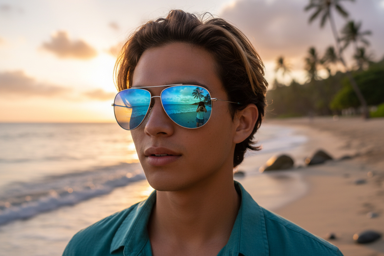 Front view Maui Jim Hauoli (B665-17B)