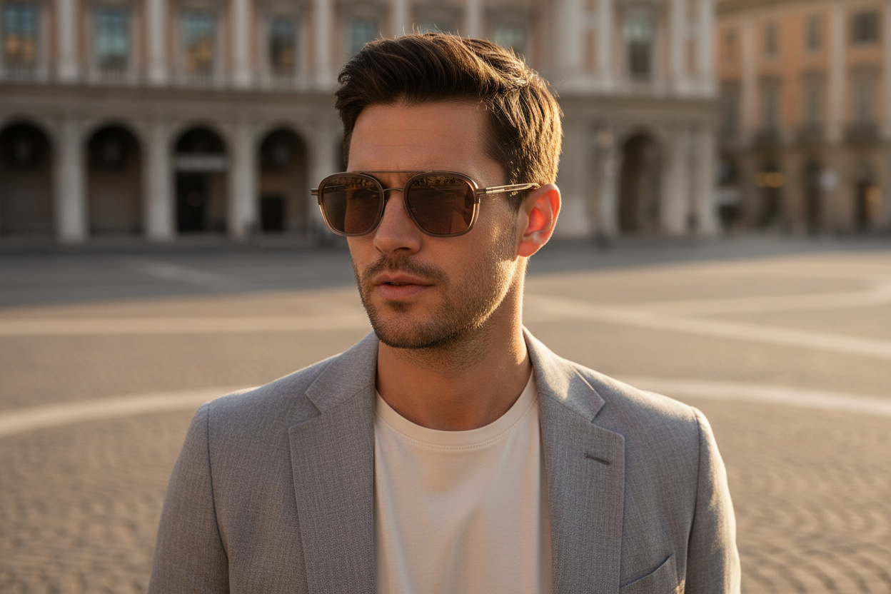 Front view Zegna EZ0231 (45E)