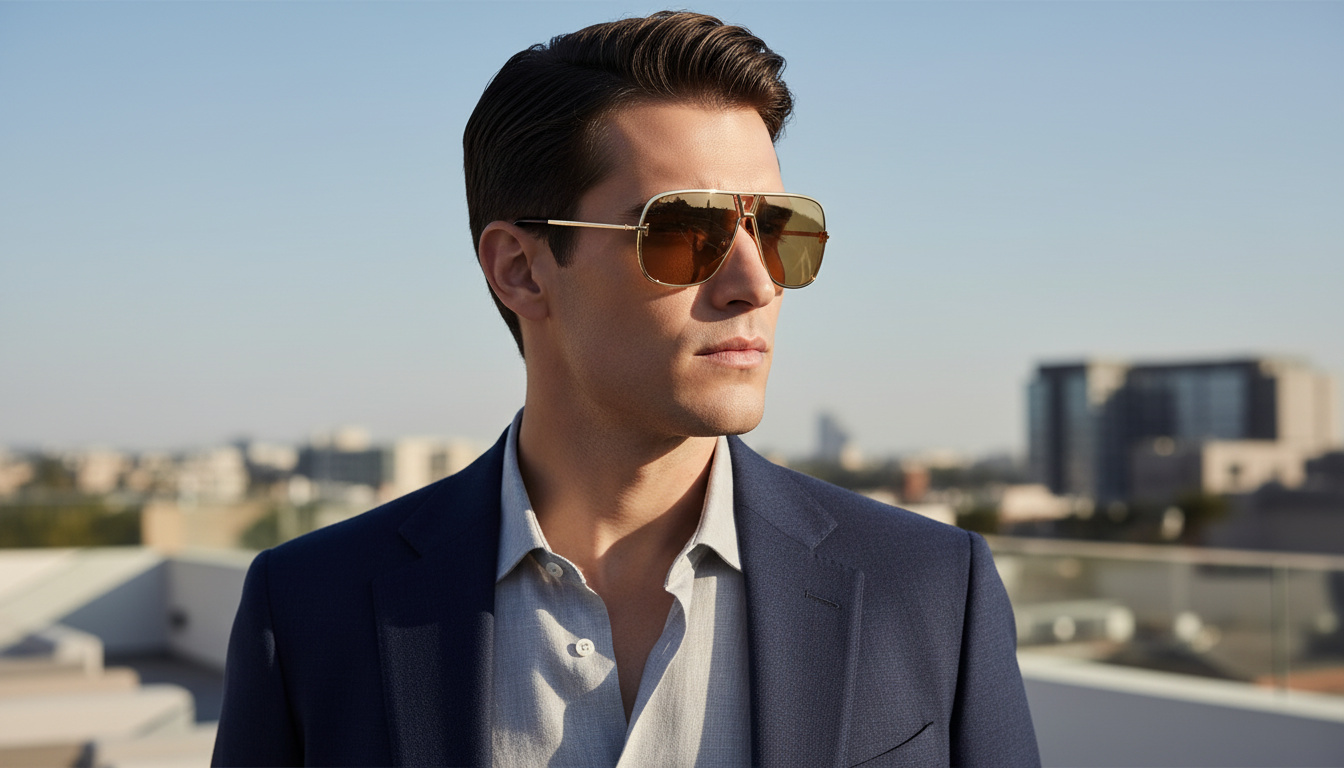 Front view Tom Ford STAVROS (FT1204 - 30E)