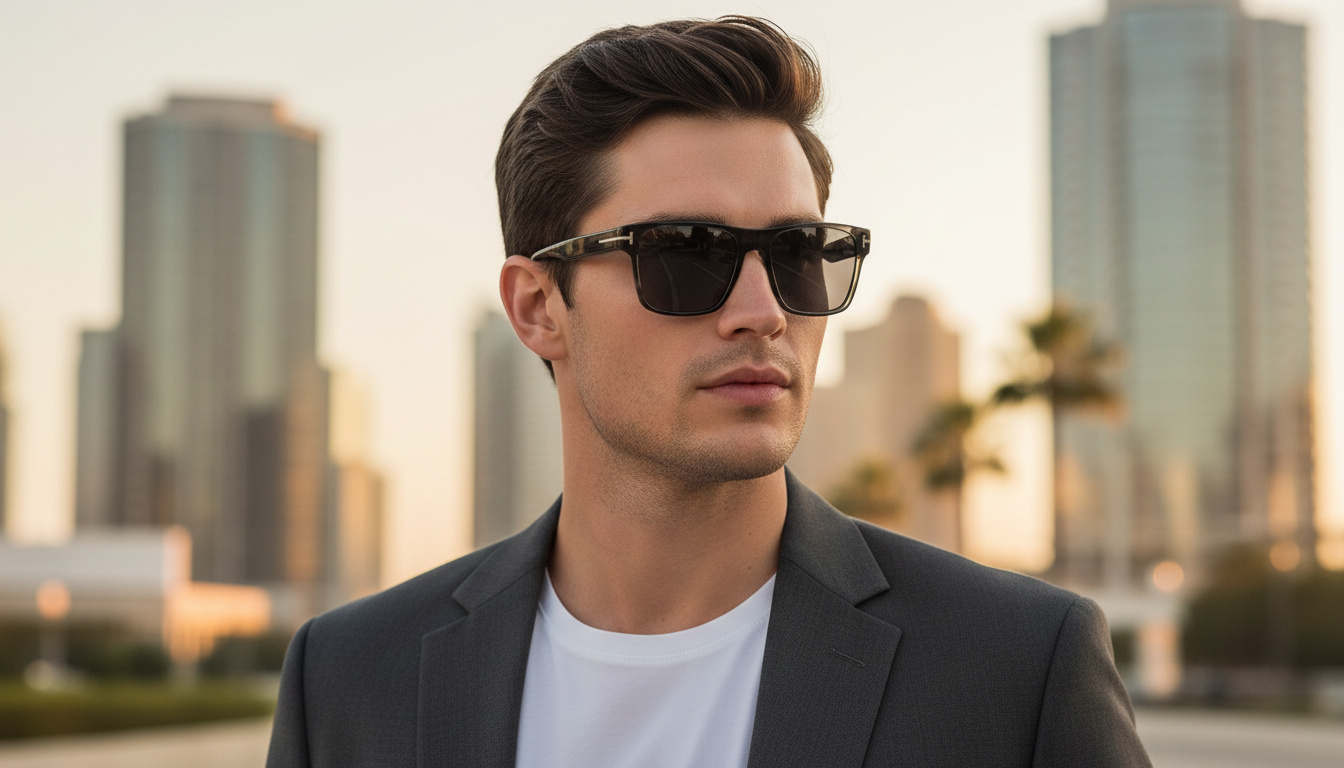 Front view Tom Ford CALDER (FT1205 - 56A)