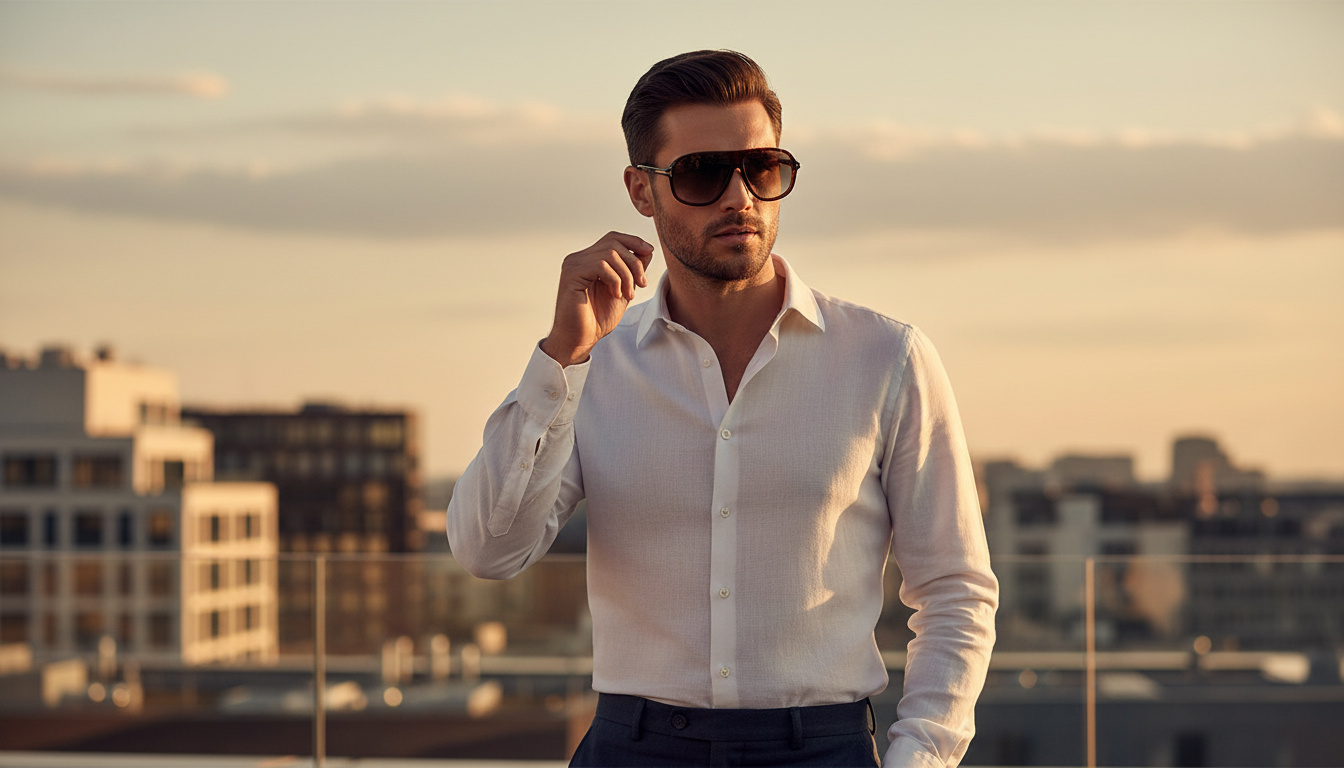 Front view Tom Ford GUILLAUME (FT1208 - 52K)