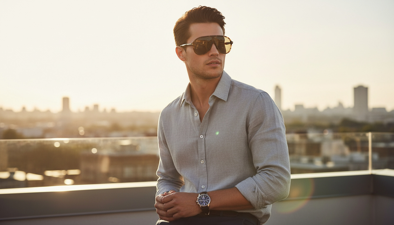 Front view Tom Ford VLADIMIR (FT1211 - 52N)