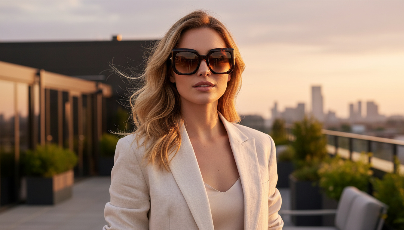 Front view Tom Ford CARLA-02 (FT1220 - 52F)
