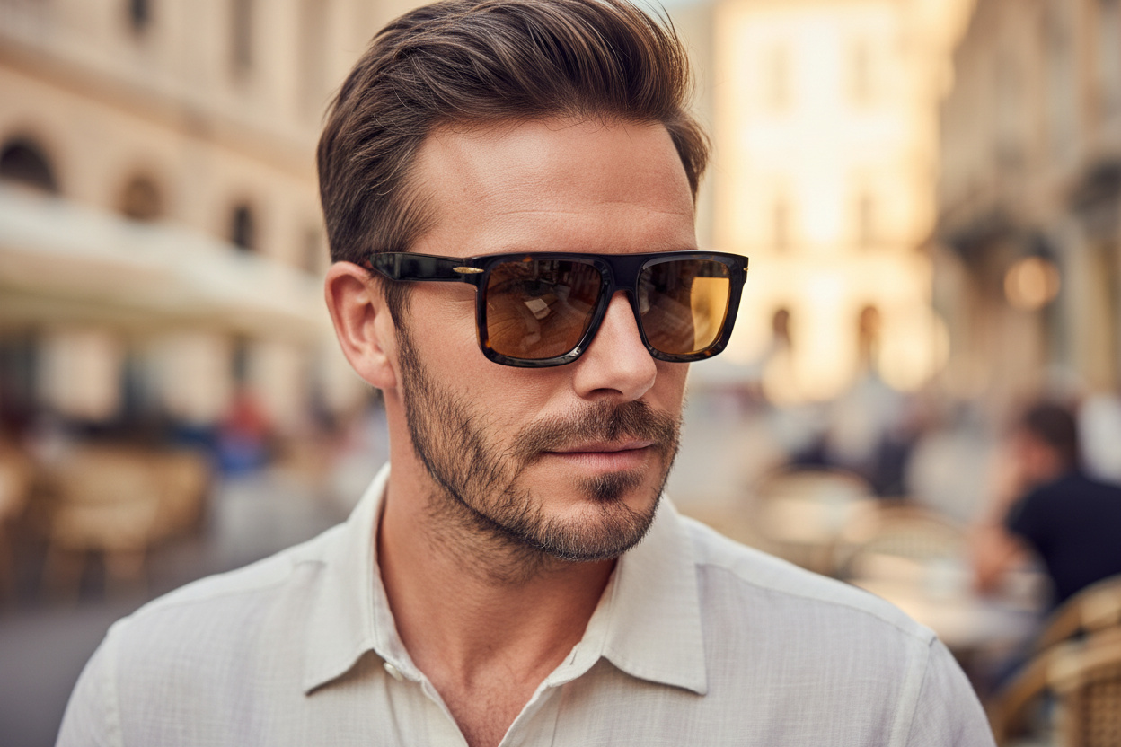 Front view David Beckham DB 7134/S (WR7/VS)