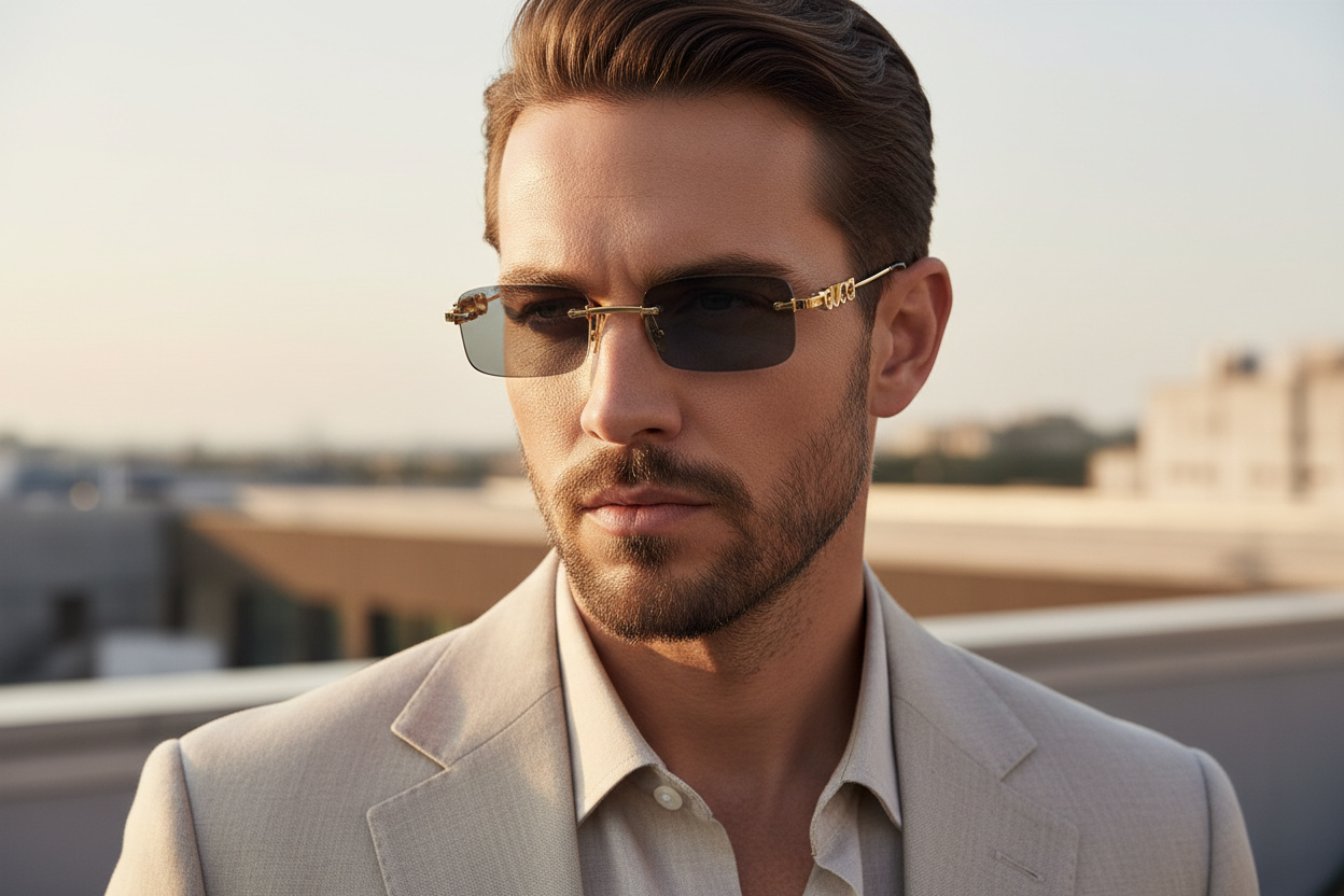 Front view Gucci GG1808S (003)