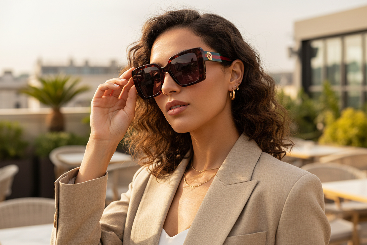 Front view Gucci GG1861S (003)