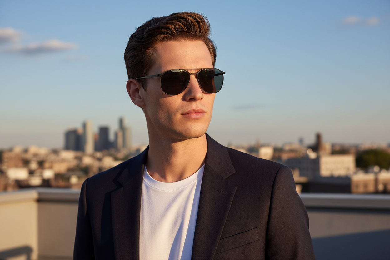 Front view Saint Laurent SL 796 VINCENT (003)