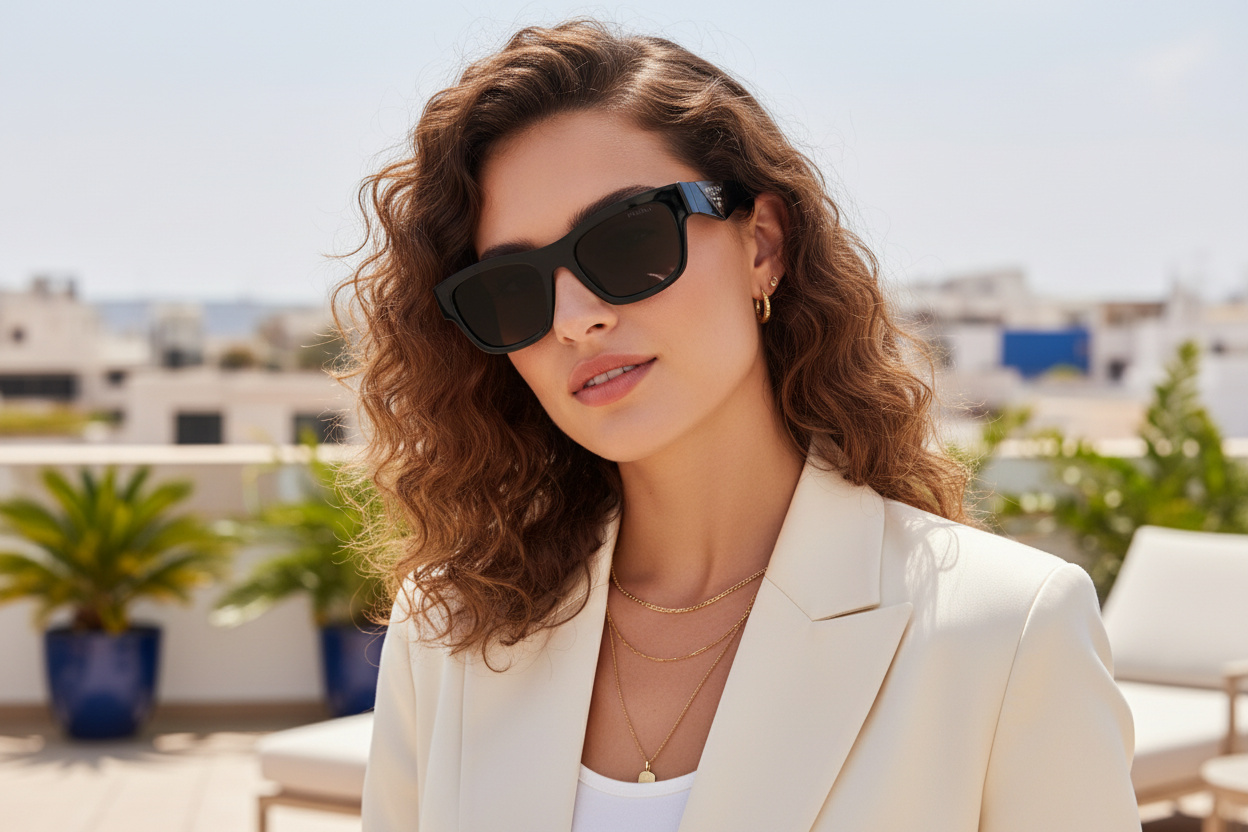 Front view Prada PR B09S (16K08Z)