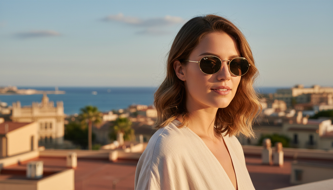 Front view Ray-Ban OVAL (RB3547N - 001/B1)