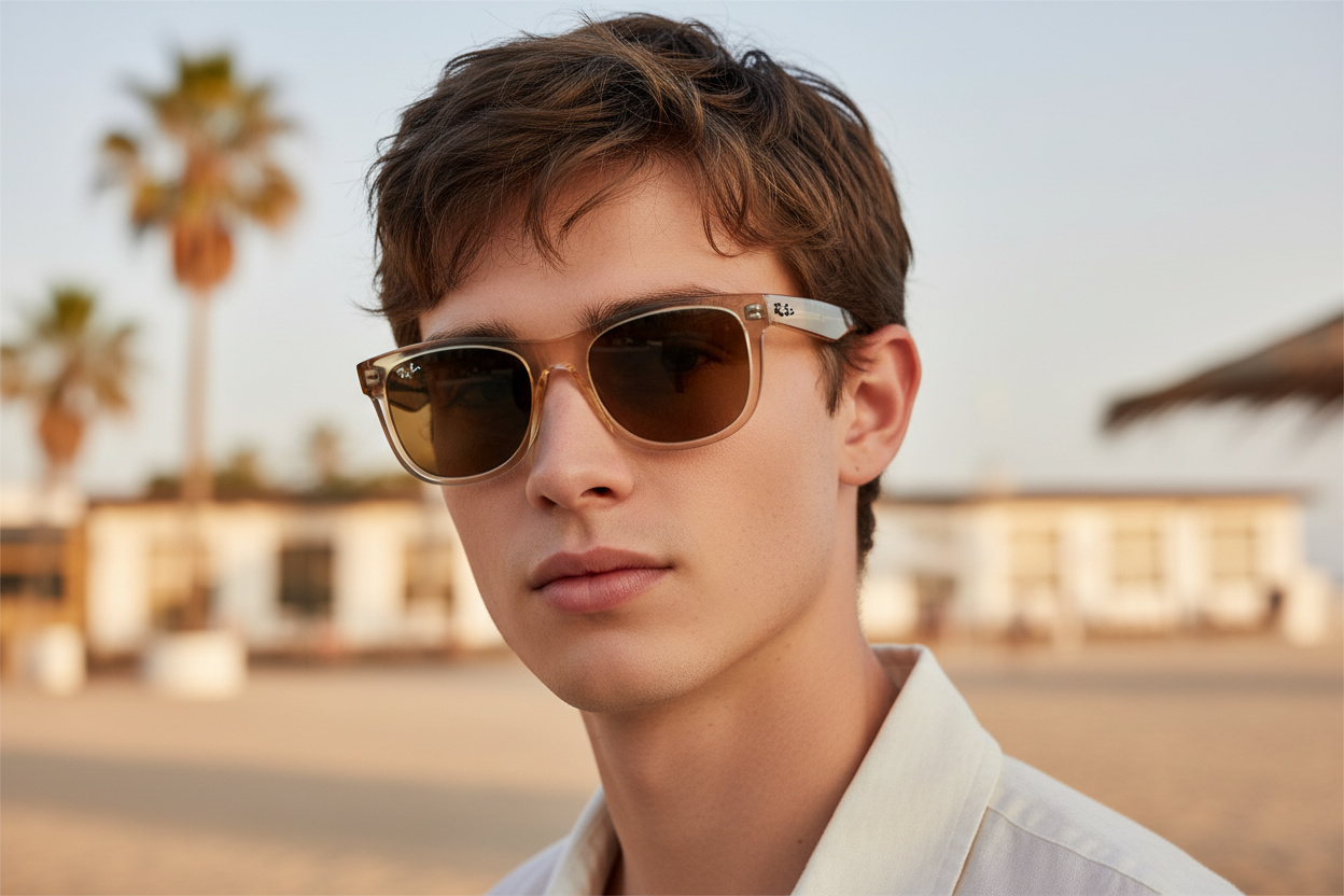 Front view Ray-Ban WAYFARER REVERSE (RBR0502S - 68215A)