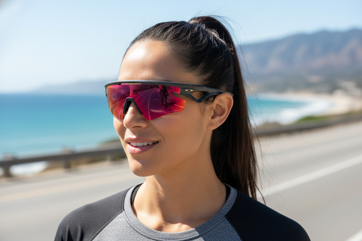 Front view Oakley SPHAERA SLASH (OO9499 - 949906)