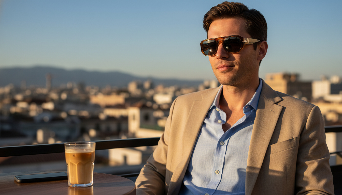 Front view Persol VINCENT (PO3373S - 96/56)