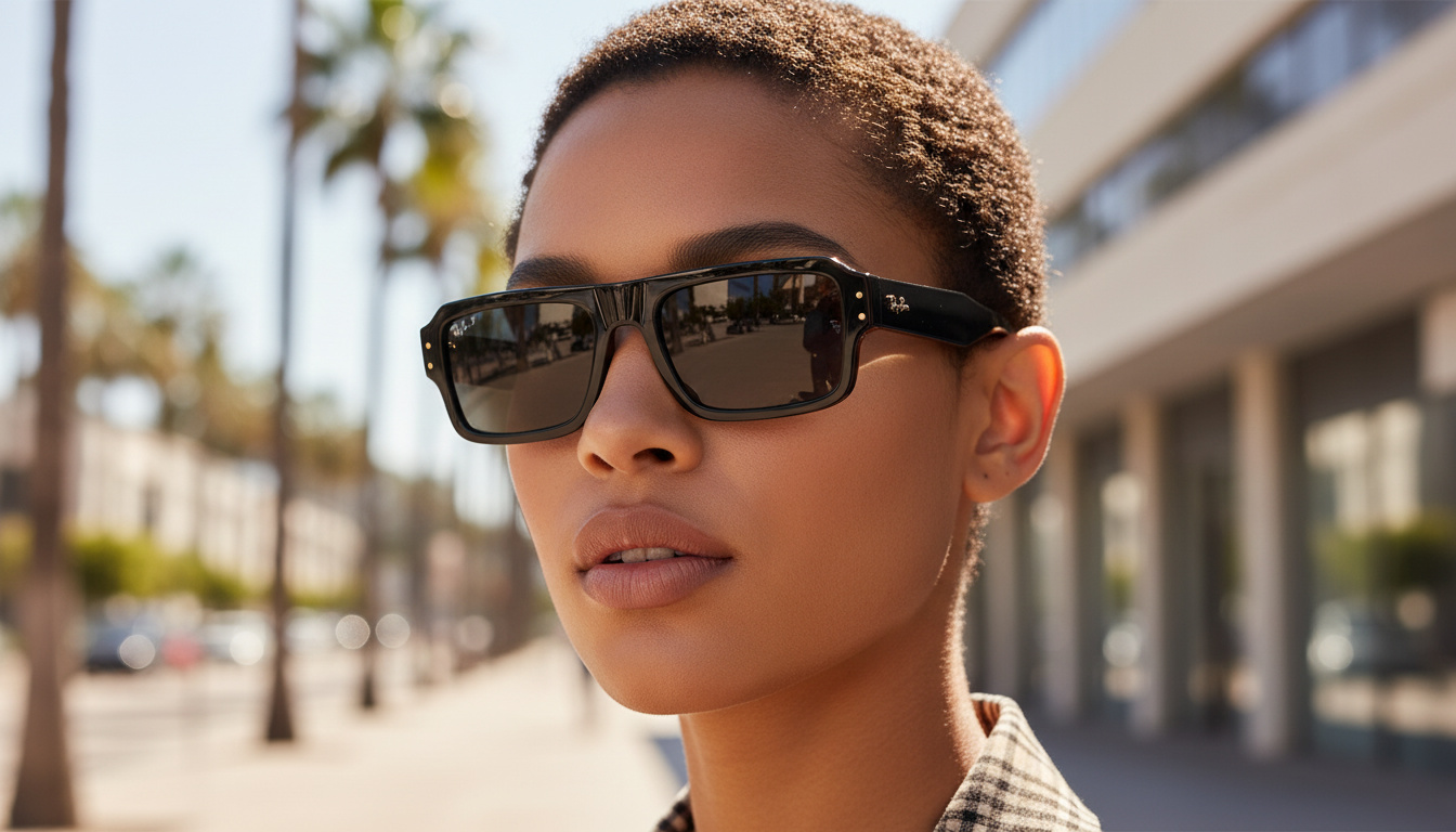 Front view Ray-Ban FLACKO (RB4454 - 667748)