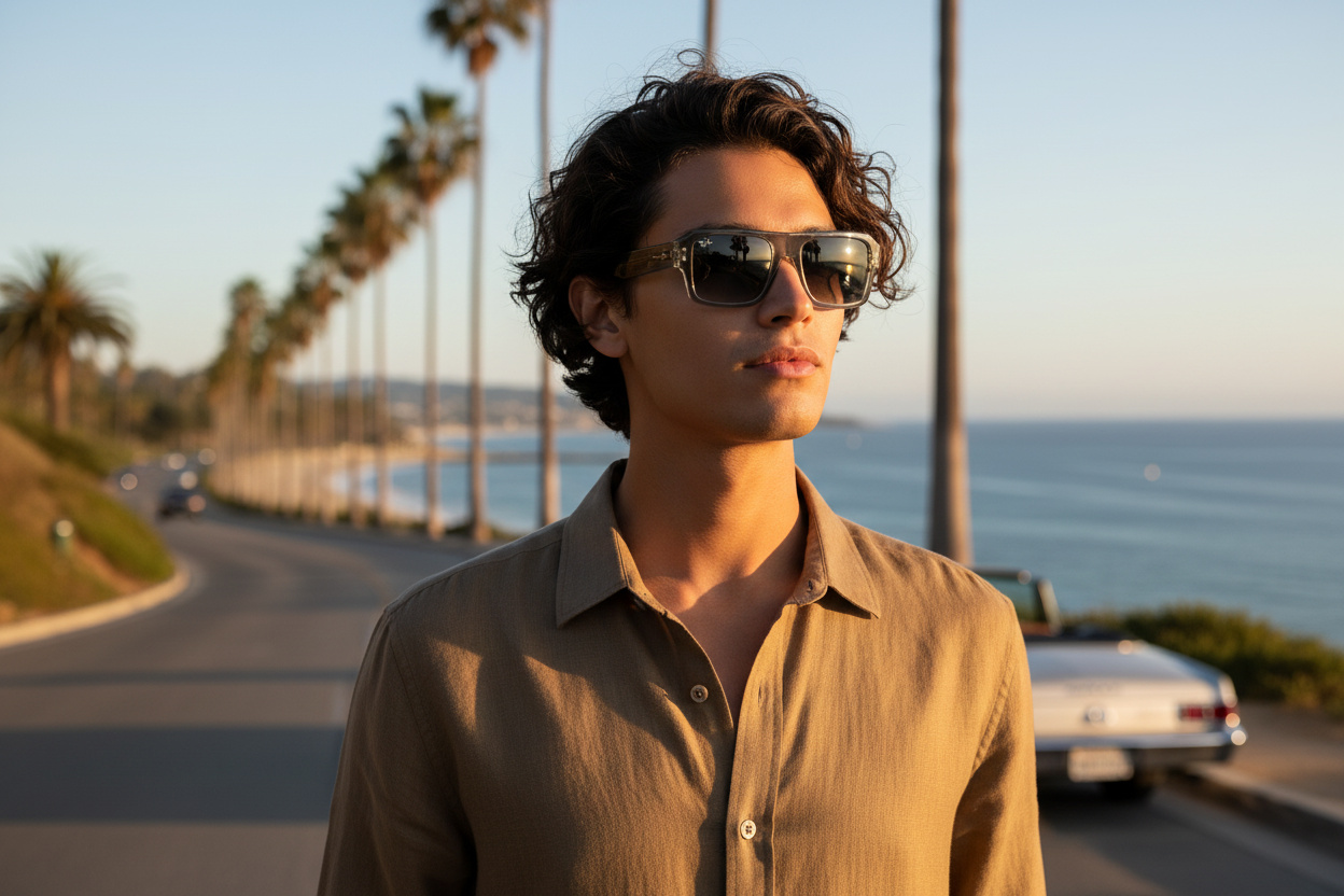 Front view Ray-Ban FLACKO (RB4454 - 680571)