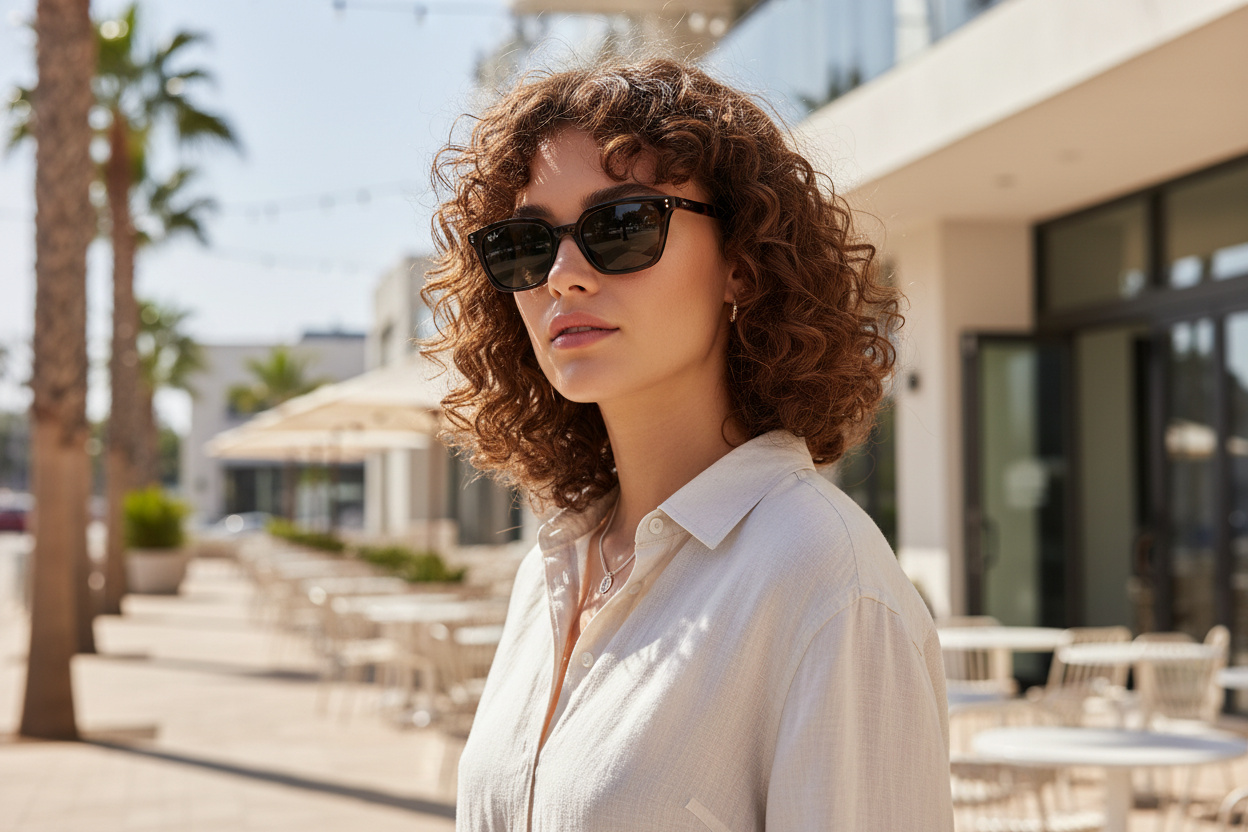 Front view Ray-Ban ZAYA (RB4456 - 135987)